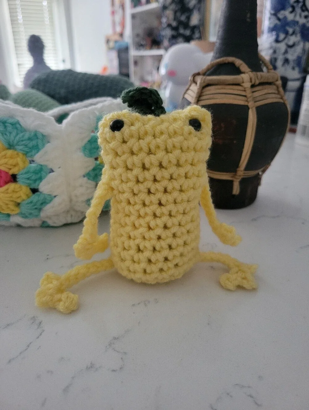 Crochet Leggy Frog